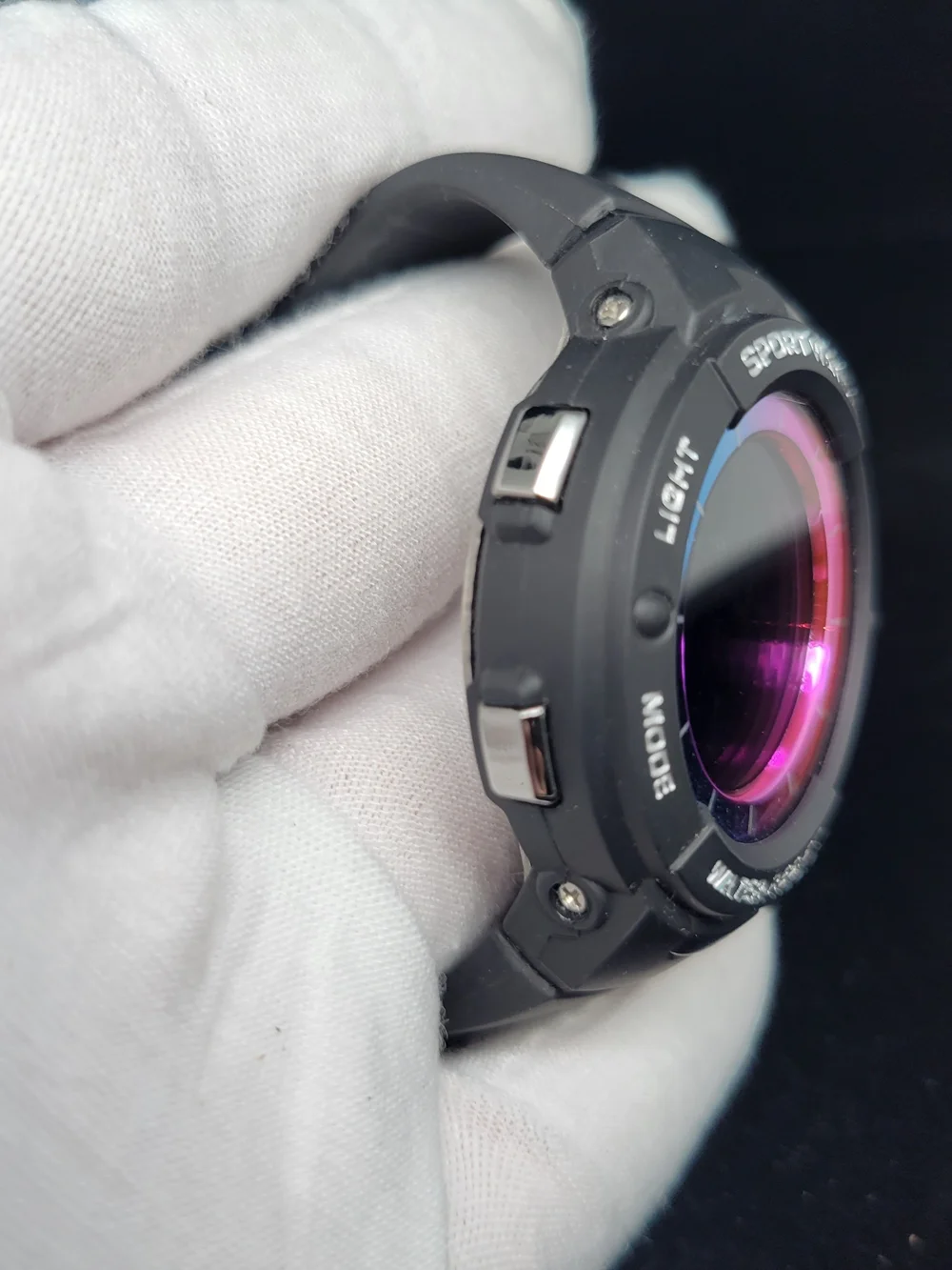 Sport Digital Watch with Multicolor Dial
